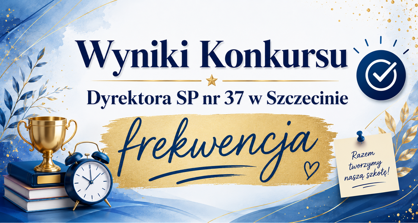 Baner - konkurs frekwencja